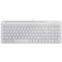 Клавіатура Maxxter KB-01W-UA USB White