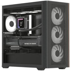 Корпус AeroCool D301A-G-BK-v2 Black with window (ACCS-DS03043.11)