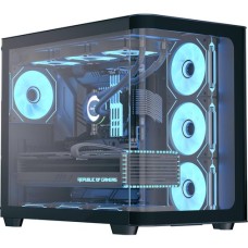 Корпус AeroCool P500C-G-BK-v1 Black with window (ACCM-PN01043.11)