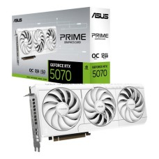 Відеокарта ASUS PRIME GeForce RTX 5070 White OC Edition 12GB GDDR7 (PRIME-RTX5070-O12G-WHITE)