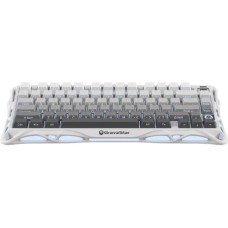 Клавіатура компактна Gravastar Mercury K1 80key Kailh Cherry Pink Linear Switch WL/BT/USB Gradient White (GSK1_GWHT)
