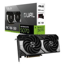Відеокарта ASUS Dual GeForce RTX 5070 12GB GDDR7 (DUAL-RTX5070-O12G)