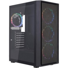 Корпус 1stPlayer Go6-BK-4FS7 Black with window