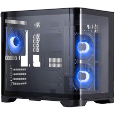 Корпус 1stPlayer UV5-BK-2FC7R-1FC7 Black with window