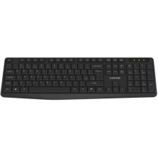 Клавіатура Canyon KB-W01 Wireless Black (CNE-CKEYW01)