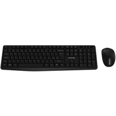 Комплект клавіатура+миша Canyon SET-W01 Wireless Black (CNE-HSETW01)