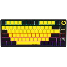 Клавіатура Lorgar KBP7075W Toxic Purple ENG WL/RT/USB Black/Yellow (LRG-KBP7075W-YL-US)