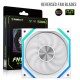 Кулер Gamemax FN12A-N2-RW White