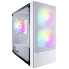 Корпус 1stPlayer X4-M-WH-2F1P-W-1F1-W White with window