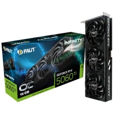 Відеокарта Palit GeForce RTX 5060 Ti Infinity 3 OC 16GB (NE7506TS19T1-GB2061S)