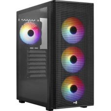 Корпус AeroCool Designer-G-BK-v2 Black with window (ACCM-ES05143.11)