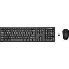 Комплект клавіатура+миша Lenovo 100 USB-A Wireless Combo Keyboard and Mouse Black (GX31Q28916)
