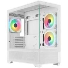 Корпус ProLogix Axon GM-03AW White with window (AXON GM-03AW Glass White)