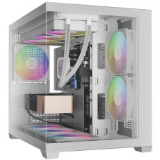 Корпус Gamdias Aura GC10M V2 WH ARGB White with window (4711514503166)