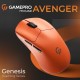 Миша GamePro Genesis Avenger Orange (GM096O)