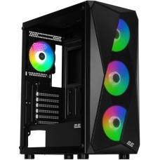 Корпус 2E Gaming Aruba G3313B Black with window (2E-G3313B)