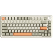 Клавіатура Ajazz AK820 Max Flying Fish Switch RGB WL/BT/USB Beige (AK820MAX-FF-R)