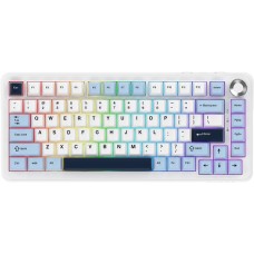 Клавіатура Ajazz AK820 Max Plus Daydream Switch RGB WL/BT/USB White (AK820MAX-DD-BWD)