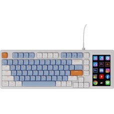 Клавіатура Ajazz AKP815 Red Switch RGB USB White (AKP815-R-WBO)