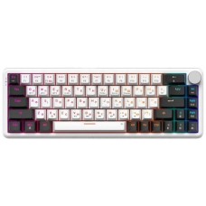 Клавіатура GamePro Asgard Valhalla MK210B Pro RGB WL/BT/USB White (MK210W Pro)