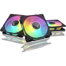 Кулер ASUS TUF Gaming TR120 ARGB Reverse Black 3 pcs (90DA00D0-B09020)