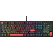 Клавіатура Lemokey X3 104Key Keychron Red QMK/VIA Hot-swap RGB ENG/UKR Black (X3-H1-UA)