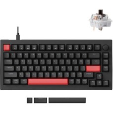 Клавіатура Lemokey X4 84Key Keychron Brown QMK/VIA Hot-Swap RGB ENG/UKR USB Black (X4-H3-UA)