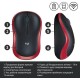 Миша Logitech M185 Red (910-002237)