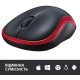 Миша Logitech M185 Red (910-002237)