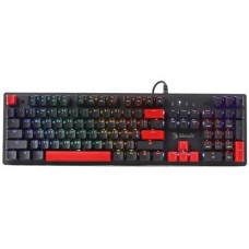Клавіатура Bloody BLMS Red Switch USB Fire Black (S525N Fire Black)