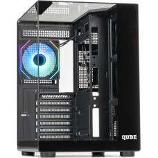 Корпус QUBE Aquarium Black with window (AQUARIUM_GBNU3)
