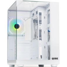 Корпус QUBE Aquarium White with window (AQUARIUM_GWNU3)
