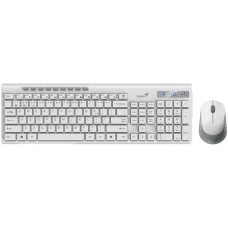 Комплект клавіатура+миша Genius SlimStar 8230 Wireless White (31340015423)