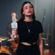 Мікрофон Hoco BK5 Cantando Karaoke Blue (6931474742308)