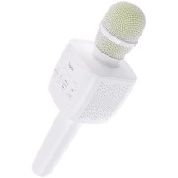Микрофон Hoco BK5 Cantando Karaoke White (6931474742292)