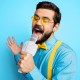 Мікрофон Hoco BK5 Cantando Karaoke White (6931474742292)