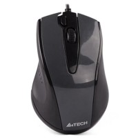 Мышь A4tech N-500F-1 Gray (N-500F-1_USB-Glossy Grey)