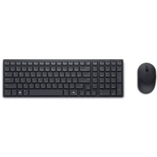 Комплект клавіатура+миша Dell Pro KM555 Silent Black (580-BBWJ)