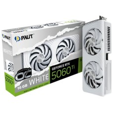 Відеокарта Palit GeForce RTX 5060 Ti White OC 16GB (NE7506TU19T1-GB2061M)