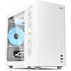 Корпус 2E Credo Plus V350WG White with window (2E-V350WG)