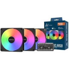 Кулер Montech GF120R V2 ARGB Black 3pcs (GF120R V2 ARGB PWM 3I1(B))
