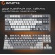 Клавіатура GamePro Genesis Metallic MK110G Red Switches Grey