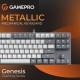 Клавіатура GamePro Genesis Metallic MK110G Red Switches Grey