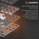 Клавіатура GamePro Genesis Metallic MK110G Red Switches Grey