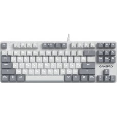 Клавіатура GamePro Genesis Metallic MK110W Red Switches White