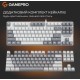 Клавіатура GamePro Genesis Metallic MK110W Red Switches White