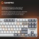 Клавіатура GamePro Genesis Metallic MK110W Red Switches White