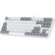 Клавіатура GamePro Genesis Metallic MK110W Red Switches White
