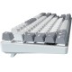 Клавіатура GamePro Genesis Metallic MK110W Red Switches White