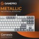 Клавіатура GamePro Genesis Metallic MK110W Red Switches White